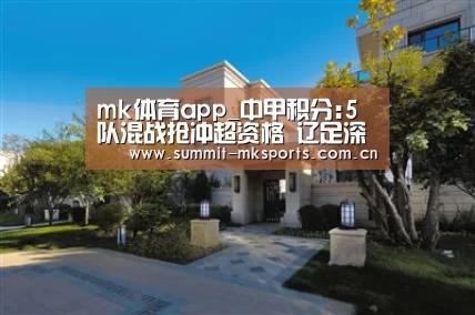 mk体育app_中甲积分:5队混战抢冲超资格 辽足深陷降级圈太唏嘘(图3) mk体育品牌站点